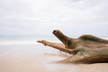 Thailand Strand seichtes Wasser mit Pastellfarben