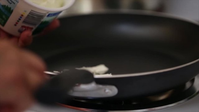 Butter In Pan