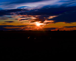atardecer patagonico