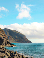 Fototapeta premium Beach of Teresitas in Tenerife