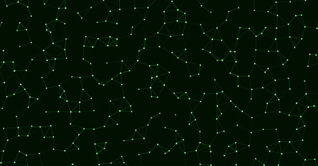 Network Mesh Procedural Art background illustration