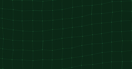 Network Mesh Procedural Art background illustration