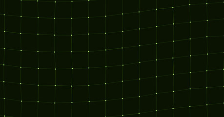 Obraz premium Network Mesh Procedural Art background illustration