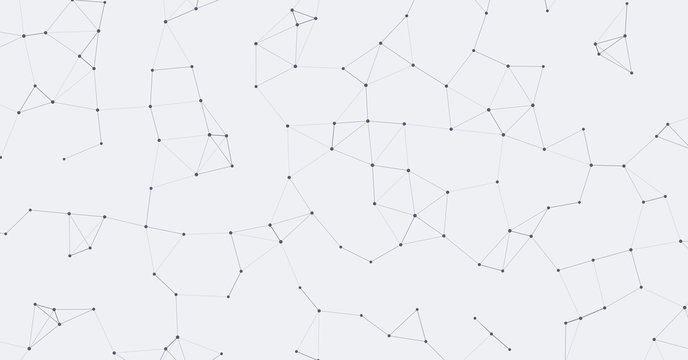 Network Mesh Procedural Art background illustration