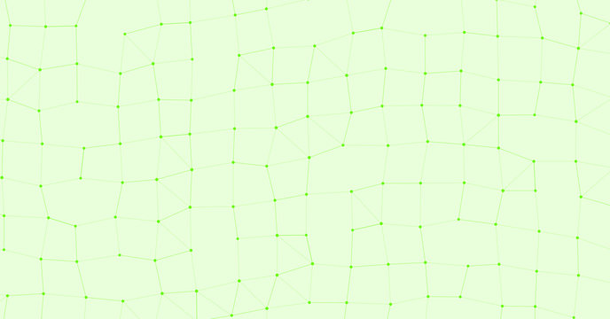 Network Mesh Procedural Art background illustration