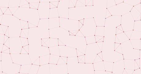 Network Mesh Procedural Art background illustration