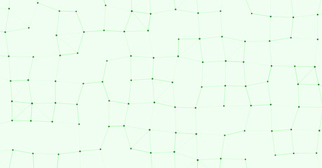 Network Mesh Procedural Art background illustration