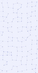 Network Mesh Procedural Art background illustration