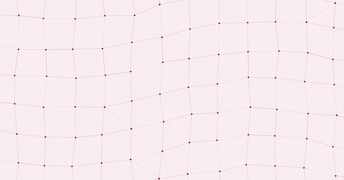 Network Mesh Procedural Art background illustration