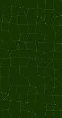 Network Mesh Procedural Art background illustration