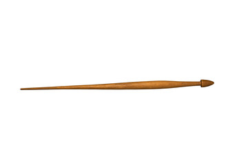 Old vintage wooden spindle
