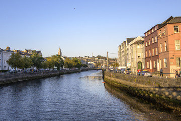 Fototapeta na wymiar irish canal