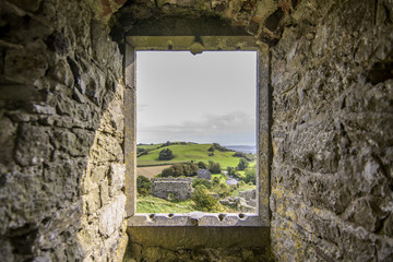 old window on the wall