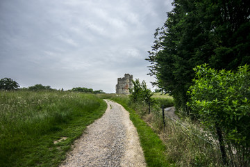 road in the countryside