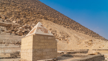 Red Pyramid. The Red Pyramid, also called the North Pyramid, is the largest of the three major...