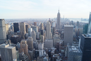 Fototapeta premium view of manhattan