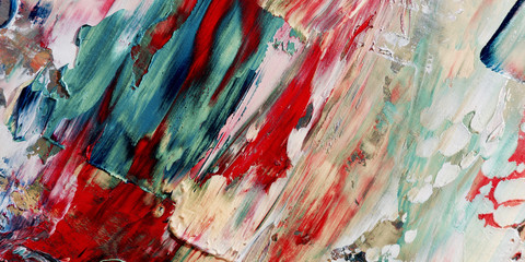 Colorful abstract background wallpaper. Modern motif visual art.  Mixtures of oil paint. Trendy...