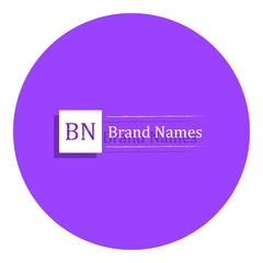 place for a brand badge icon. Simple glyph, flat vector of web icons for ui and ux, website or mobile application