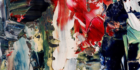 Colorful abstract background wallpaper. Modern motif visual art.  Mixtures of oil paint. Trendy...