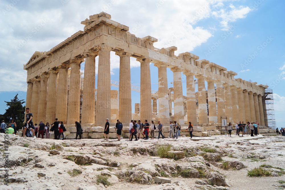 Wall mural akropolis in athens