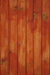 Hintergrund: rot lasiertes Holz