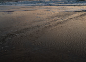 Dawn at the shore line