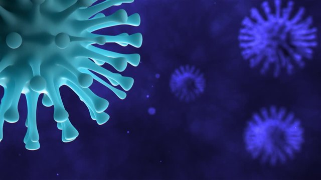 3D model coronavirus, background