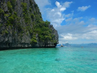 Fototapeta premium Island hopping, El Nido, Philippines