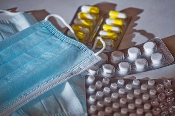 Medical masks and pharmaceutical preparations