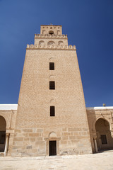 Fototapeta na wymiar Grande Mosquée de Kairouan