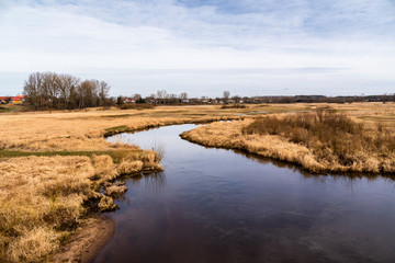Dolina Górnej Narwi. Rzeka Narew. Wiosna na Podlasiu. Polska © podlaski49