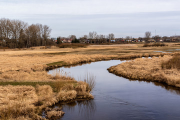 Dolina Górnej Narwi. Rzeka Narew. Wiosna na Podlasiu. Polska © podlaski49