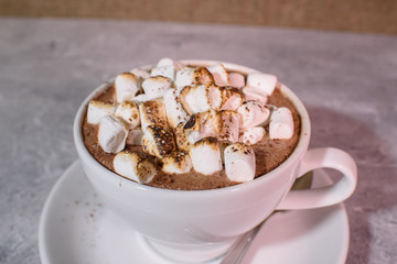 Delicious flavored cocoa marshmallows.