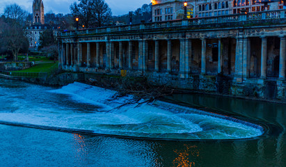 Beautiful shots of the river Avon in Bath
