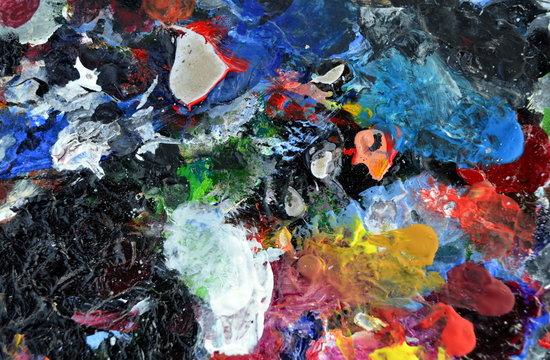 Hintergrund Malerpalette
