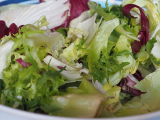 mixed leaf salad