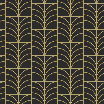 Vector geometric elegant seamless pattern
