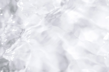 Obraz premium Shadows made with water. Blurred background made with water and light in monochrome. Pureness concept.