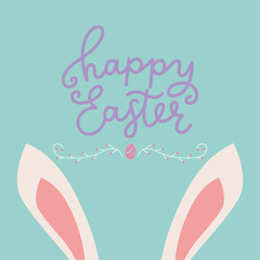 Happy easter card