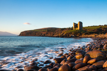 Minard Beach and Castle Dingle Kerry ireland