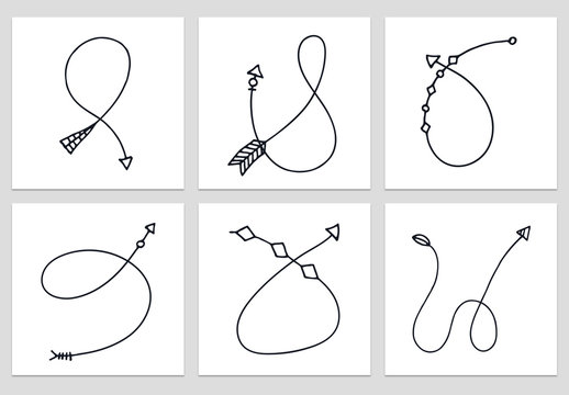 Hand Drawn Arrows Art Kit