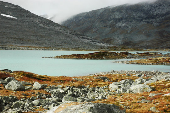 A Lake In Hardangervidda National Park - Norway