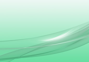Abstract background waves. Light Seafoam green abstract background for business card or wallpaper