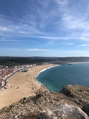 panoramic view of the sea and beach