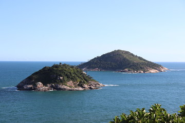 Palmas Islands Lookout in Rio de Janeiro Brazil