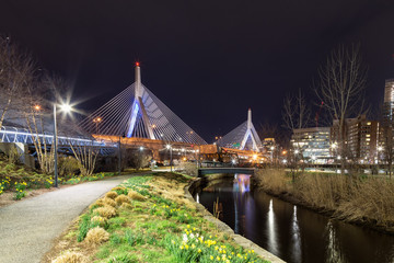 Leonard P. Zakim Bunker Hill Memorial Bridge, Boston, Massachusetts