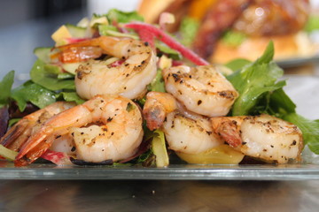 Grilled Shrimp Salad