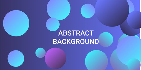Trendy gradients of balls shapes.