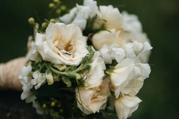  A beautiful wedding flower arrangement for a special day
