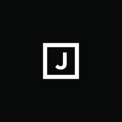 logo initial j in the box 